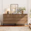Commode pour bébé en roseau de 63 po Union Rustic-1719707364