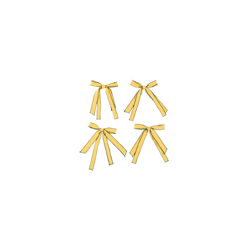 Rond de serviette Mo Moitas jaune