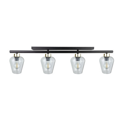 Randall Glass Flush Mount
