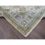Tapis ivoire noué à la main de conception unique 11 pi 10 po x 17 pi 10 po New Age Trintin