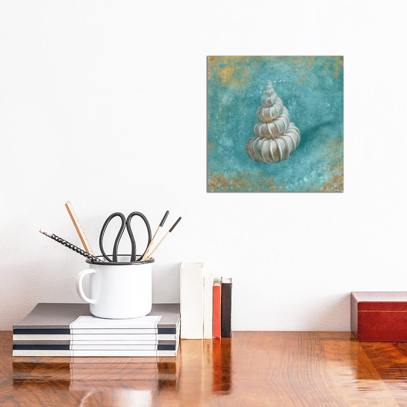 Treasures From The Sea II by Danhui Nai - Print on Canvas, Wrapped Canvas, 30.48 cm H x 30.48 cm W