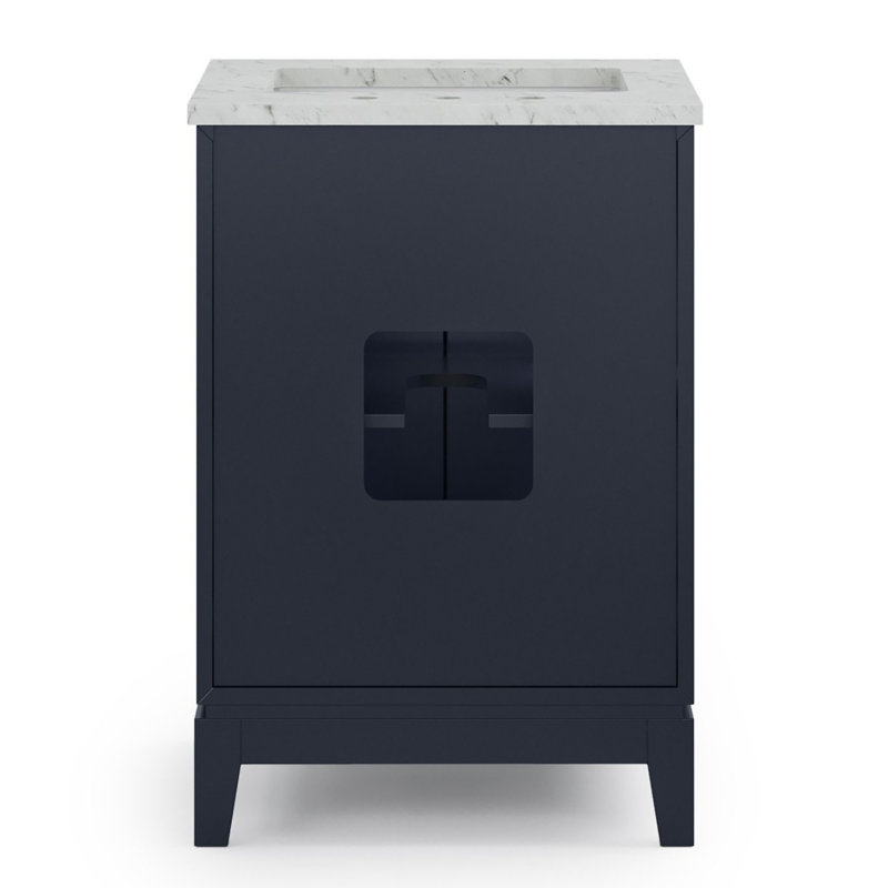 24" Single Bathroom Vanity Set, Monarch Blue