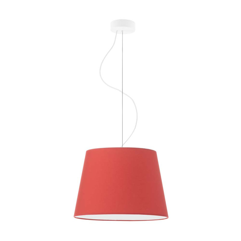 Demariana 1 - Light Single Pendant, Red, White