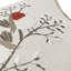 Housse de coussin décorative de Noël brodée 18 x 18 pouces