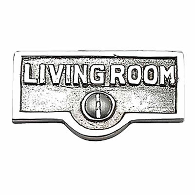 Living Room Name Sign Labels Switch Plate Tag