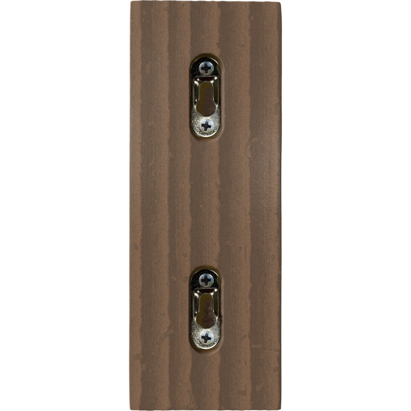 Corbeau en bois Lawson, Noyer, H 10 po x l 3 po x P 6,5 po