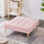 Chaise d'appoint touffetée en tissu Teddy de 35,5 po de largeur Yanelys-1895094444-1895094445