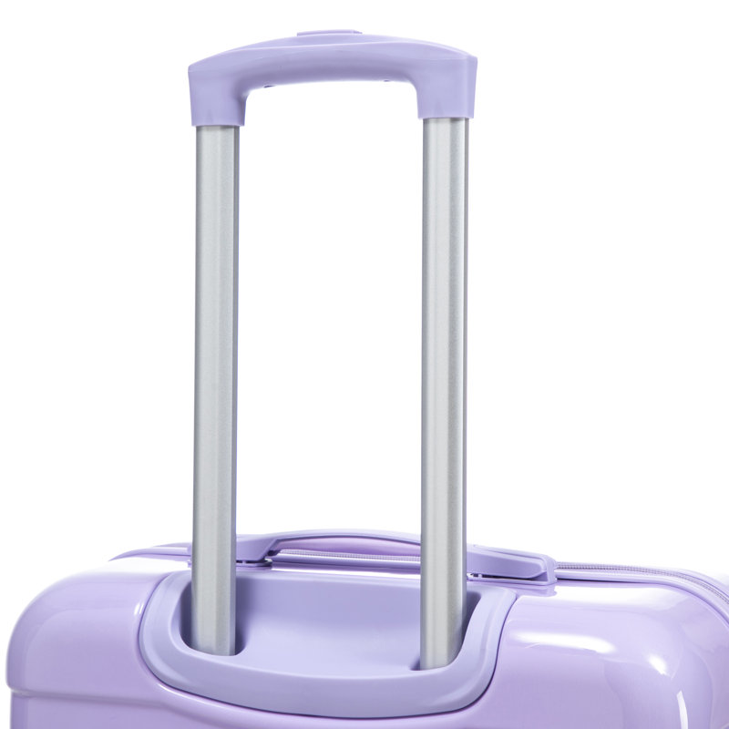 20 "/ 24" / 28 "3 pièces / ensemble de valise à roulettes pivotantes en PC, valise de transport, avec dégradé de couleurs et serrure à combinaison