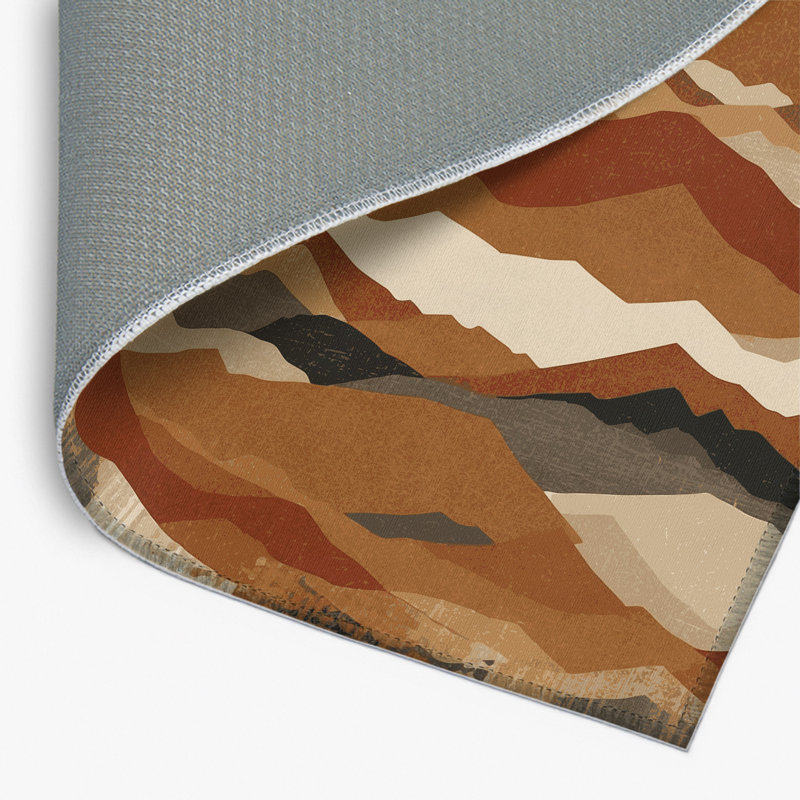 Tapis intérieur et extérieur Mirage, Rectangle 1'6" x 2'6"