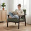 Chaise d'appoint rembourrée Mid-Century-971098563