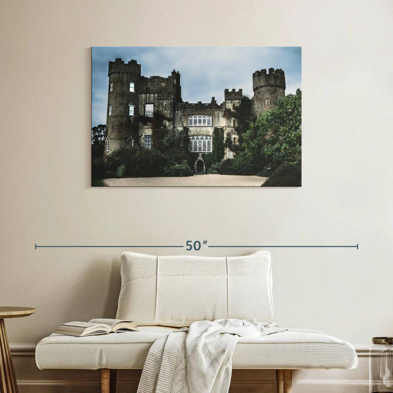 Lilie Malahide Castle, 26" H x 39" W