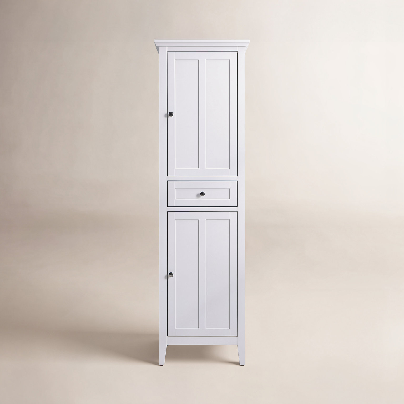 Gardner Linen Cabinet, White