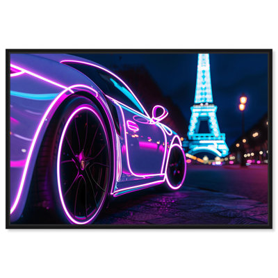 «Neon Eiffel Tower View» par Neon 