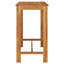 Table de bar vidaXL en bois d'acacia massif 47,2 x 23,6 x 41,3 po-761022809