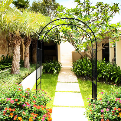 41,65 x 17,05 x 83,68 arche de jardin en métal