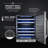 Ivation Dual Zone 23.43'' Built-In 46 Bottle Wine Refrigerator with Reversible Door