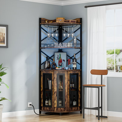 25.45 " L Bar Cabinet