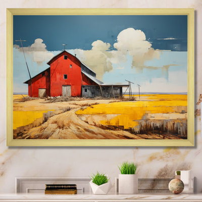 " Landscape Barns Rural Patchwork II "