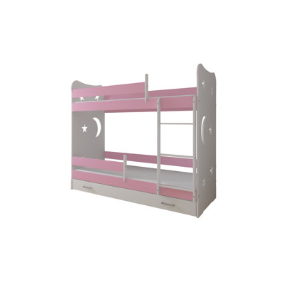 Mikula Bunk Bed Themed Beds with Built-in Ladder Included