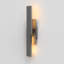 Lampe murale d'extérieur à DEL 21 po à intensité variable en aluminium gris-104387608-123405885