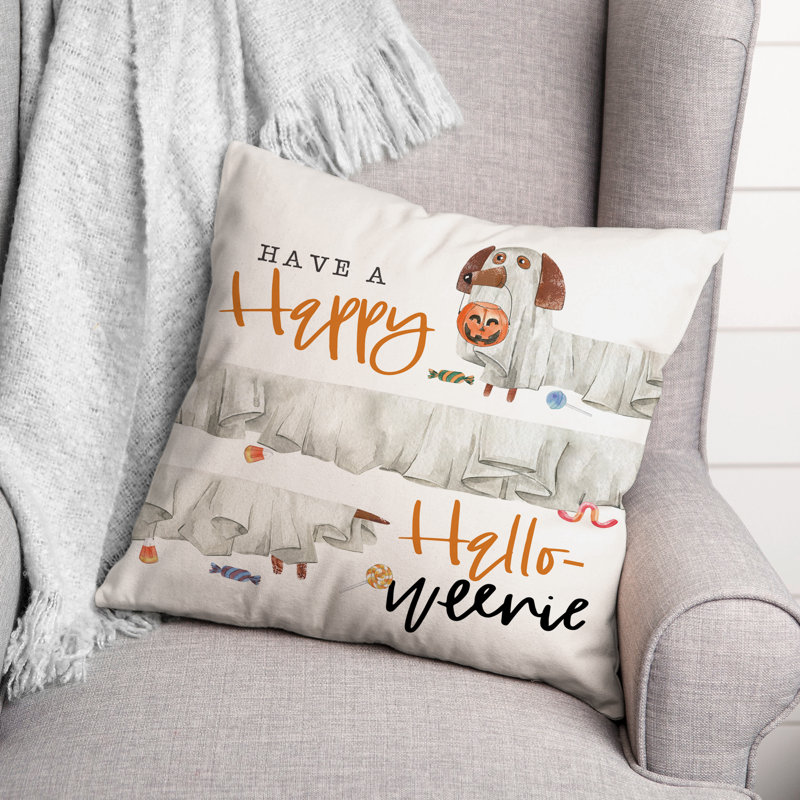  Polyester Throw Pillow, 16" x 16"