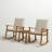 Wilma Outdoor 3 Piece Seating Group with Cushions