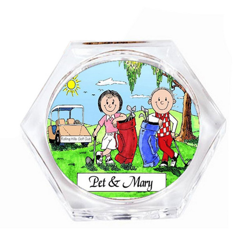 Ensemble de 4 sous-verres personnalisés, Oui