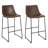 Cobina Upholstered Faux Leather Counter Stool-606708217-606602808