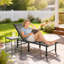 186cm Long Single Chaise