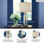 Lampe de table champagne 28 po Arva