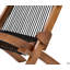 Chaise pliante en bois