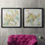 Floral Blush - ensemble de 2 reproductions d'art sur toiles-363999399-363999417-300395165