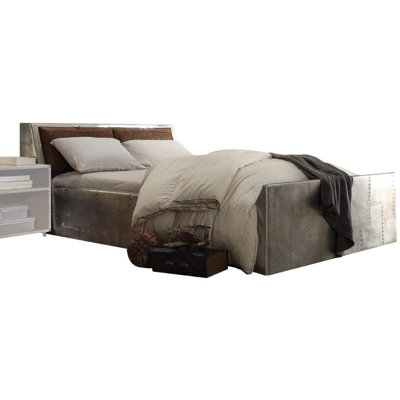 Kajana Upholstered Bookcase Storage Bed