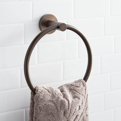 Exira Collection Wall-Mount Towel Ring