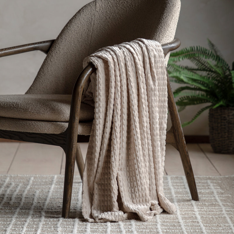 Throw Blanket, Tan