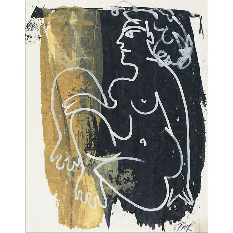 Studio Series 11 - Seated Nude Print