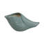 17" Seaside Blue Ceramic Shell Planter