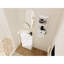 Meuble-lavabo autoportant de 23 po avec lavabo et support de rangement, portes à fermeture douce-583775846