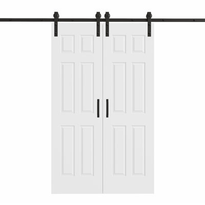 Porte de grange coulissante en bois 80 pi avec 80 po