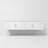 Geneva 84" Wall-Mounted Double Bathroom Vanity Set-1026008432-940851238