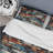 Brick Wall Elegance I - Brick Duvet Cover Set - Microfiber Polyester-473257207