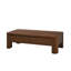 Table basse avec rangement en chêne massif Waynesville-1281479795