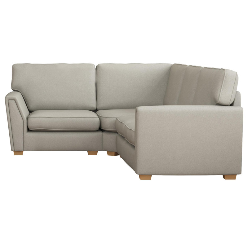 Wendleberry Corner with two seats, Fixed Back, Right Hand Facing, Steel Polyester