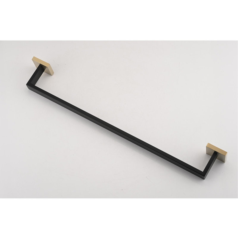 Ensemble de quincaillerie de salle de bain 8 pièces, Or / noir mat