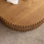 Ensemble de tables basses emboîtables de style rétro avec motif texturé en relief