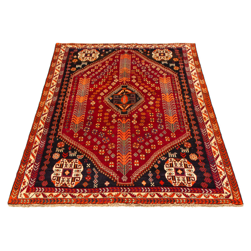 Tapis rouge foncé Anatolian Vintage 5 pi 3 po x 8 pi 3 po