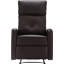 Fauteuil inclinable en cuir ClickDecor Henderson-36124666