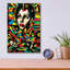«Eightball» par Abstract Graffiti, verre acrylique, art mural-2085973777