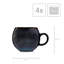 Cappuccinotassen-Set Kammern