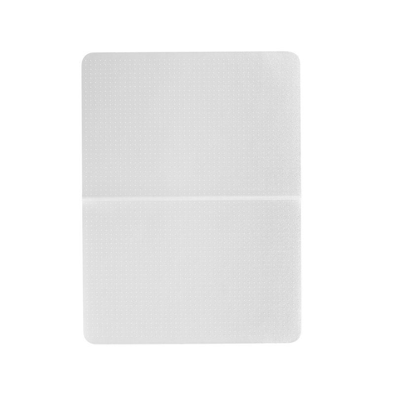 Tapis de chaise 36 po x 48 po en PVC transparent pour planchers recouverts de tapis - Protecteur de plancher de bureau robuste et antidérapant